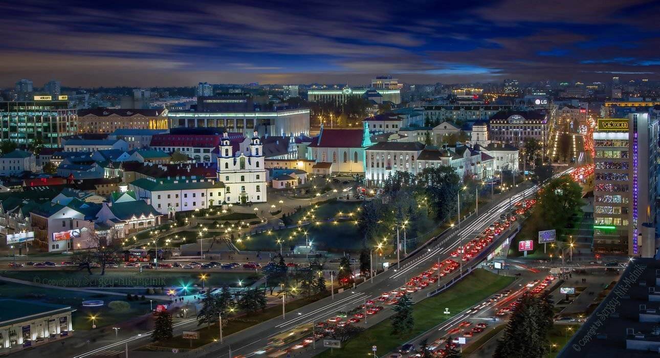 беларусь, город, минск, вечер, фотосфера-минск, Melnik-oy Serg-N-