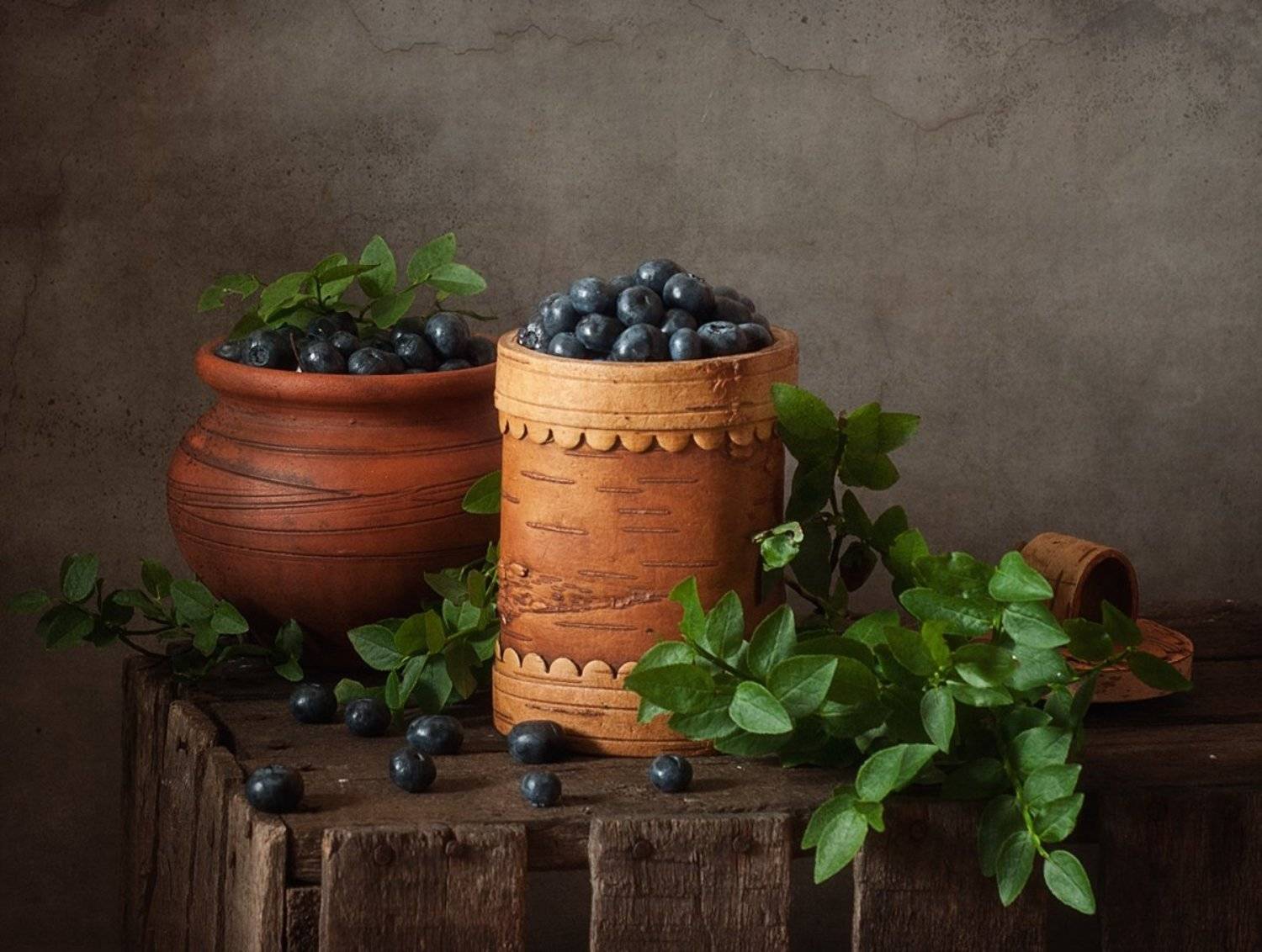 натюрморт,голубика,ягоды,лето, Наталия К