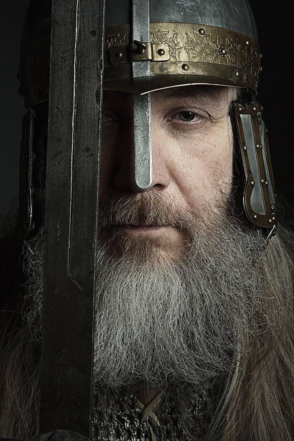 богатырь, русский, исторический, костюм, актер, герой, сражение, битва, меч, половина, лицо, Дарья Комарова