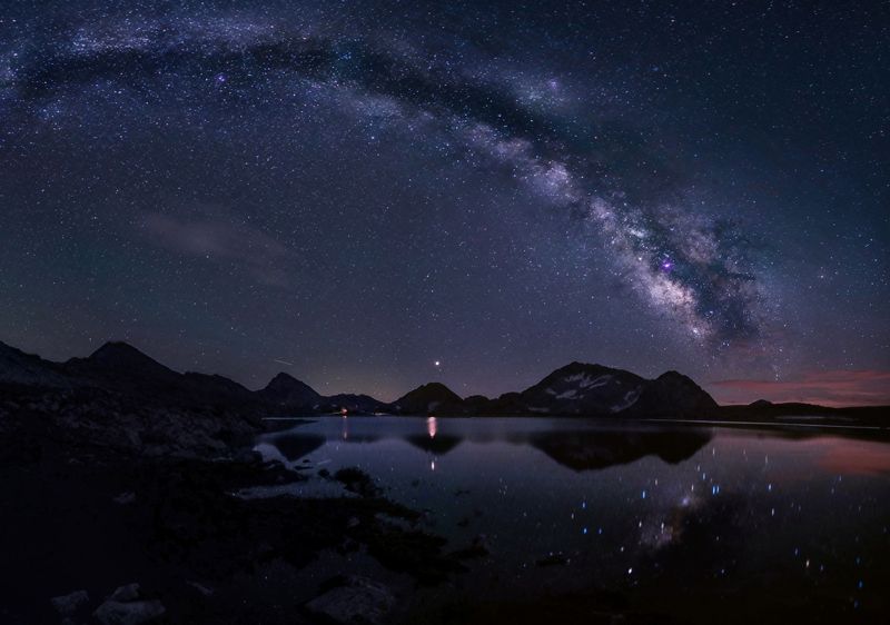 Milky Way и Тевно озеро.. фото превью