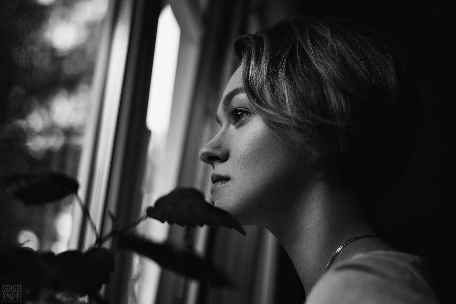 портрет, лето, модель, Сергей Томашев