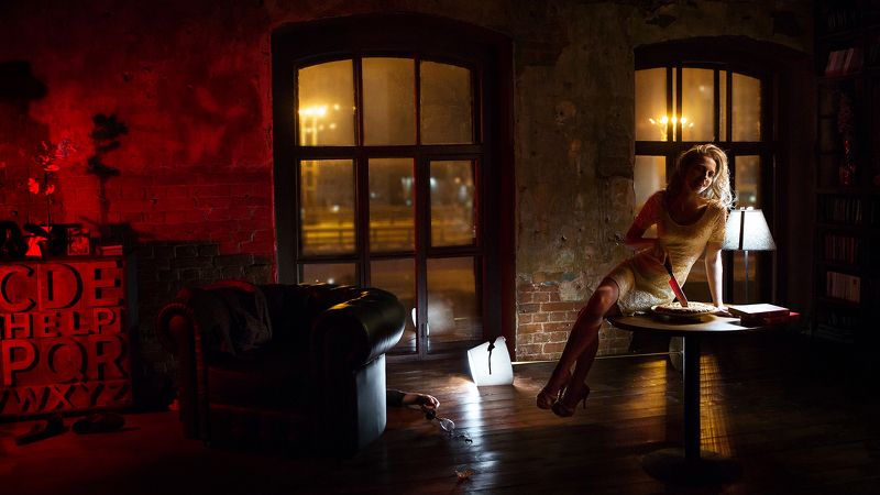 portrait, story, girl, night, detective, murder, drama «One Shot Stories» фото превью