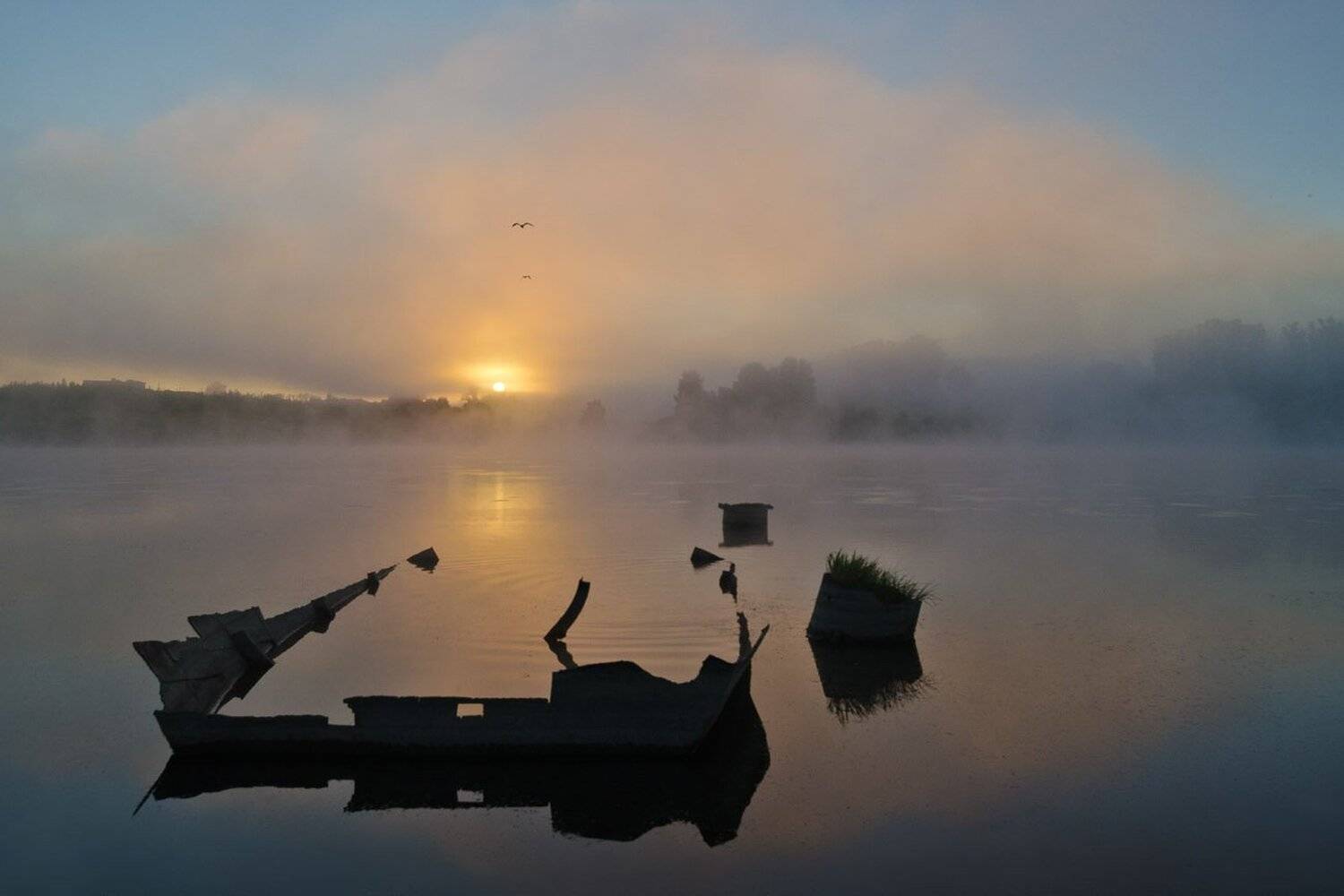 утро, рассвет, пейзаж, природа, лето, Михаил Агеев