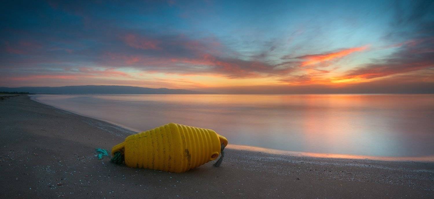 пейзаж море рассвет италия, Алексей Мельситов
