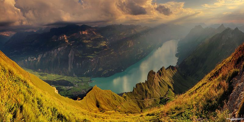 swiss,швейцария,ротхорн Утопая в лучах фото превью