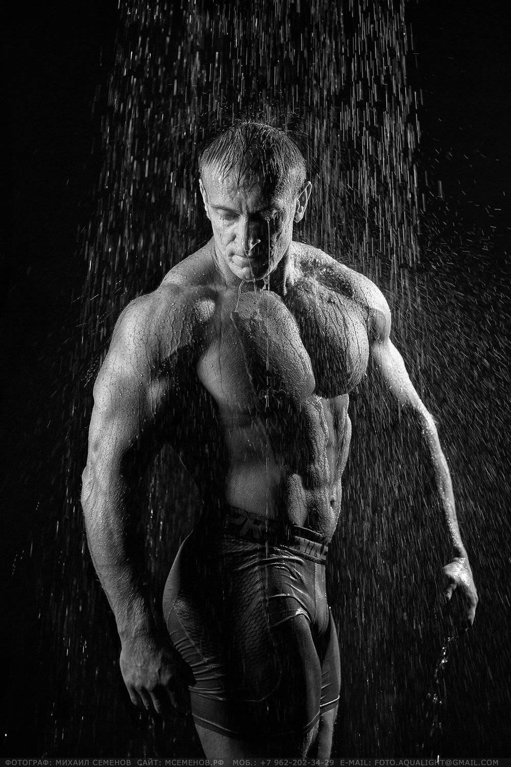 МихаилСеменов, фитнес, спорт, чемпион, фотосессия, man, поддождем, лофтярославль, yarloftfitness, aquaphotoshot, аквафотосессия, Михаил Семенов