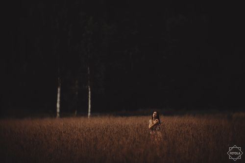 In the evening fields