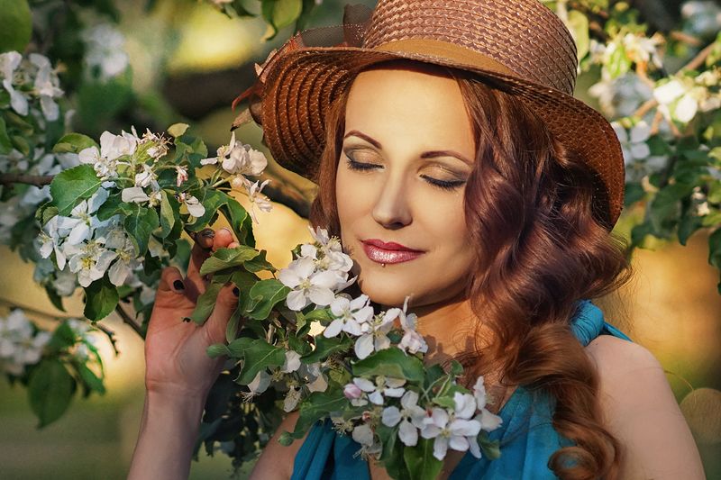 Яблони цветут. фото превью