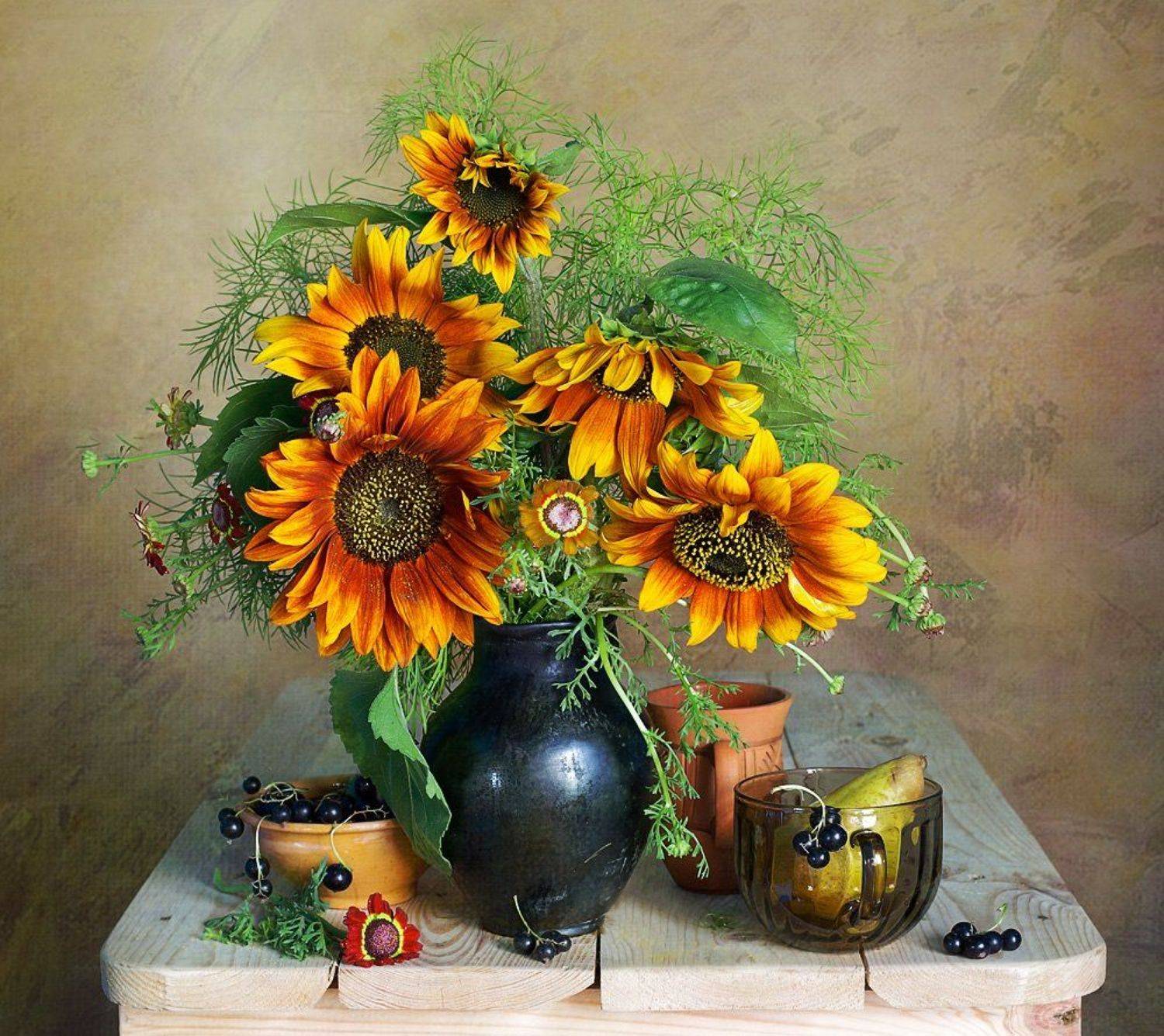 подсолнух , лето , натюрморт , вера павлухина,, Вера  Павлухина