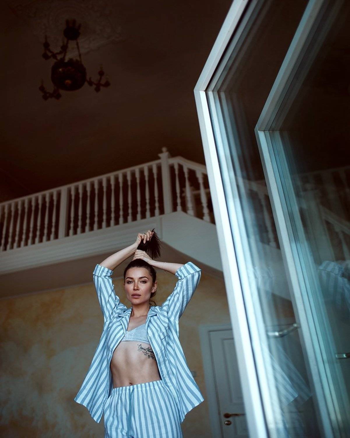 утро портрет девушка фотостудия, Надя Акула