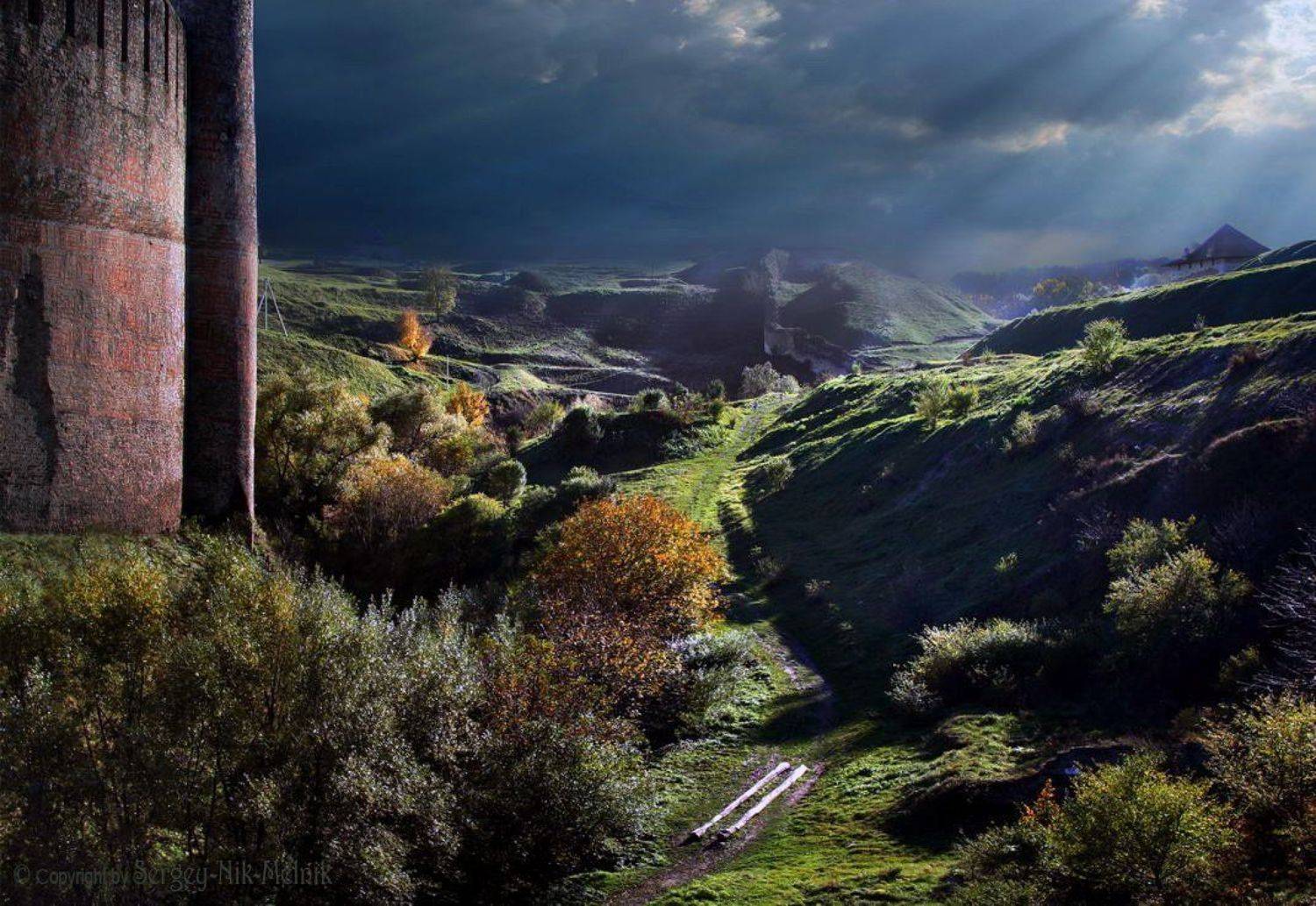 украина, замок, хотин, Melnik-oy Serg-N-