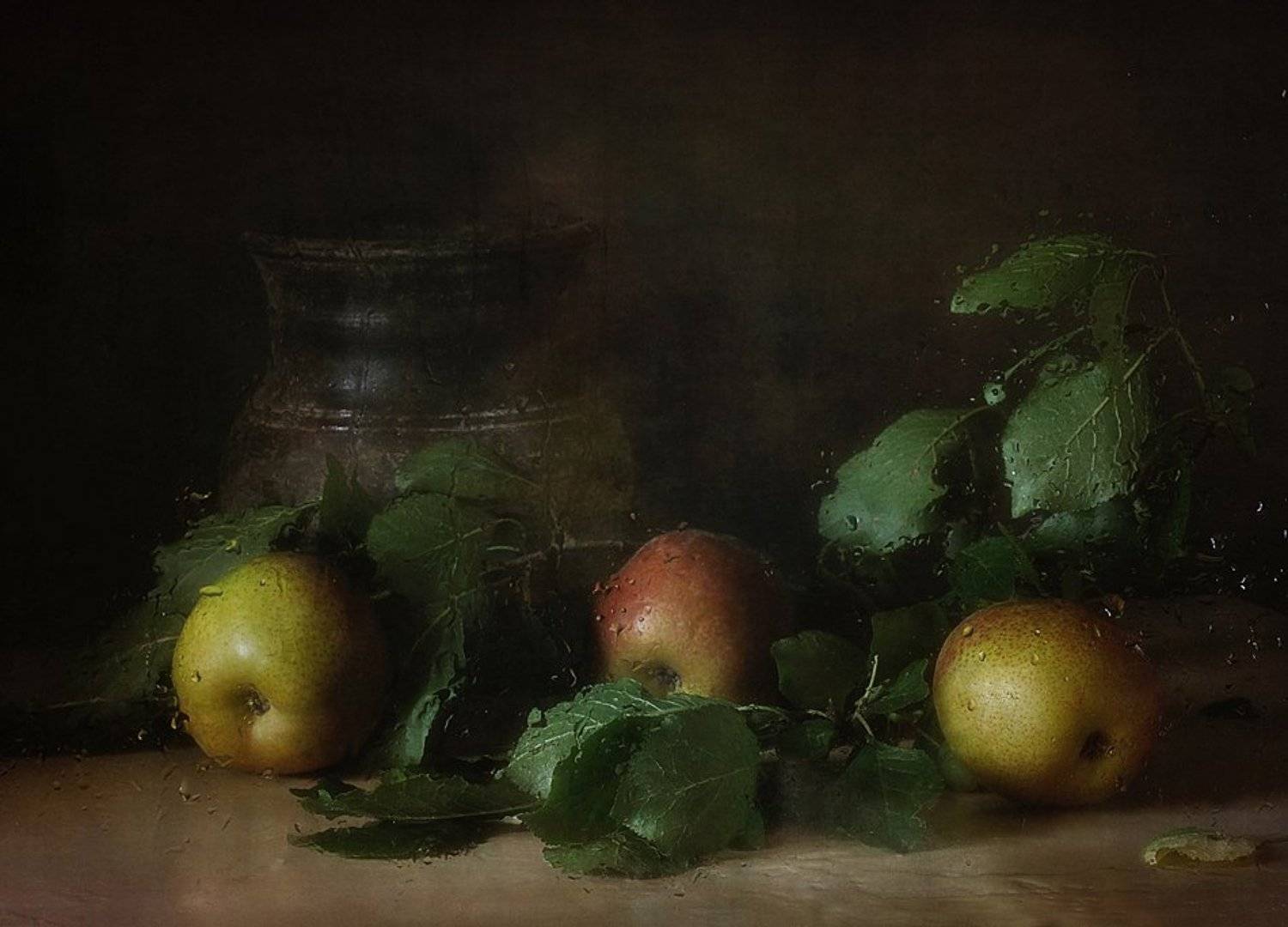 натюрморт,груши,лето,капли, Наталия К