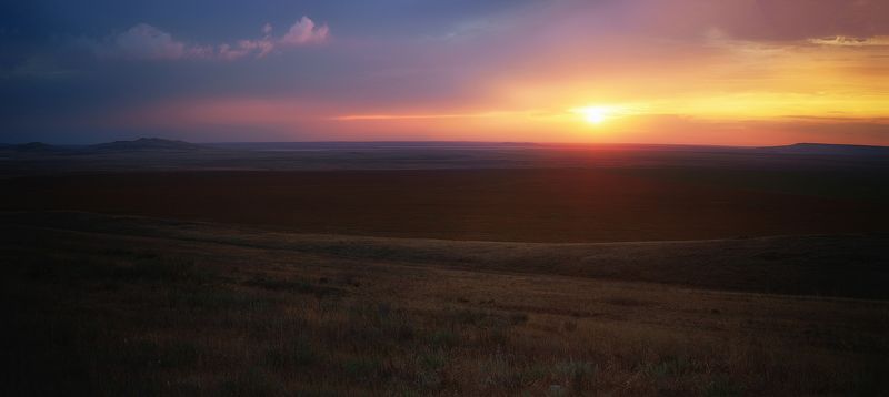 крым, опук, заповедник, закат, sony alpha, пейзаж *** фото превью