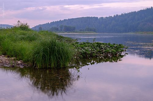 Вечер на реке Мрас-Су