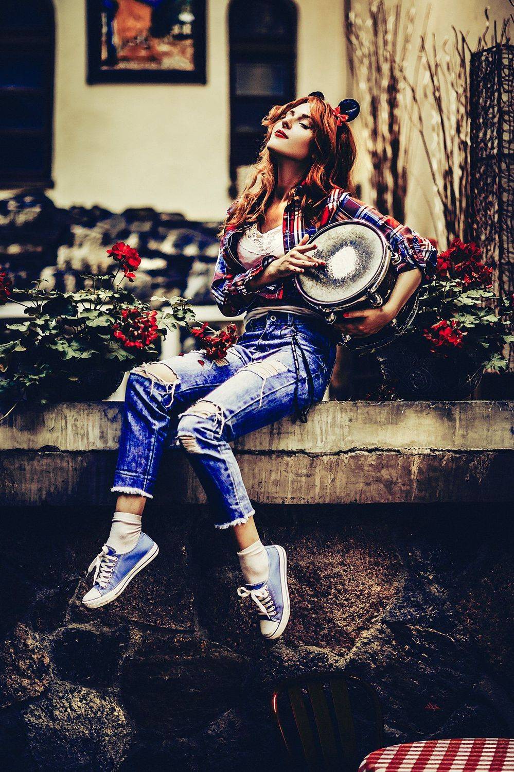 woman, portrait, art, beauty, natural light, pin-up, fashion, Руслан Болгов (Axe)