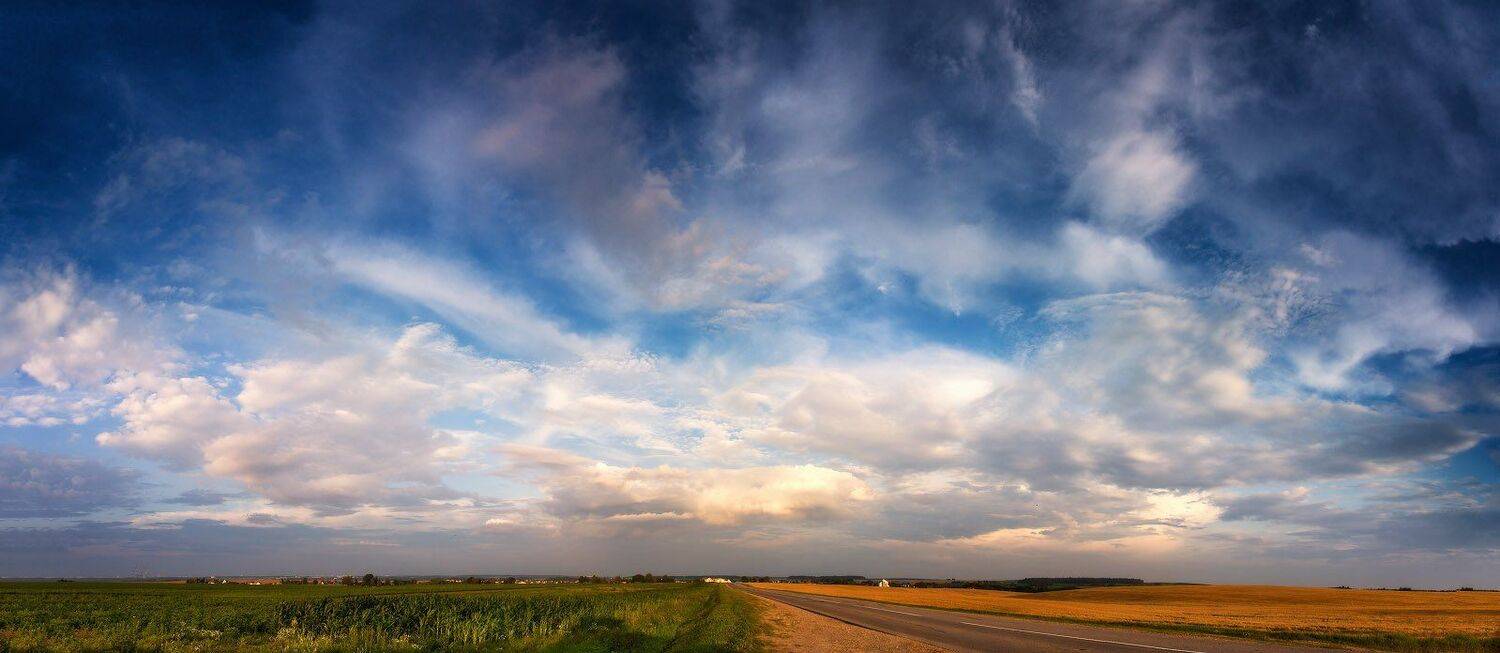 беларусь, вечер, июль, лето, минск и окрестности, облака, Вейзе Максим