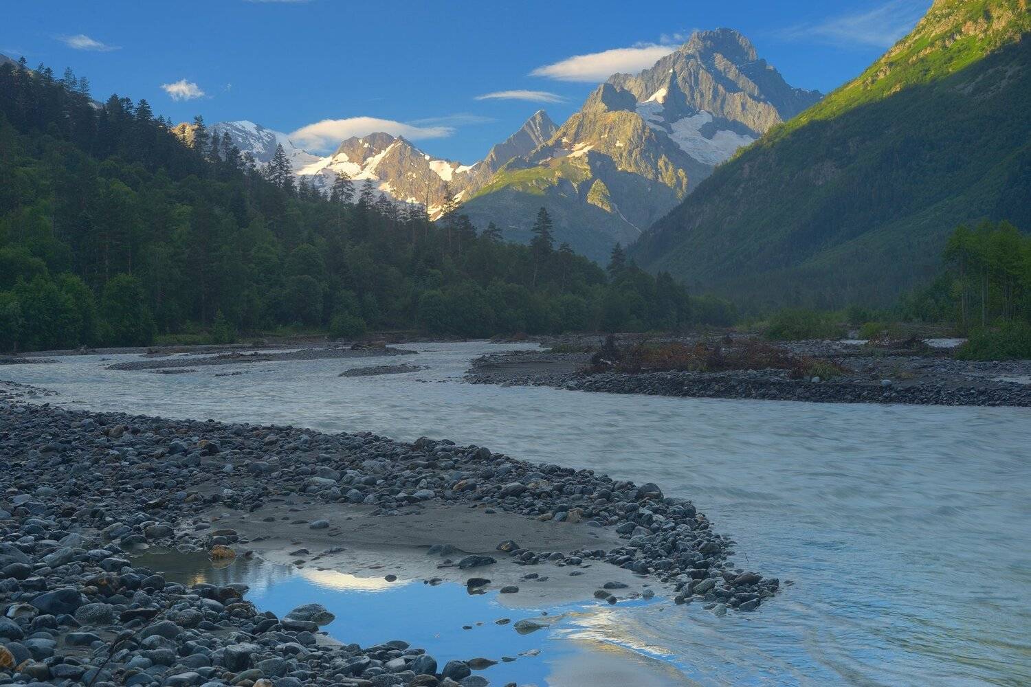 горы лето рассвет аксаут, Александр Жарников