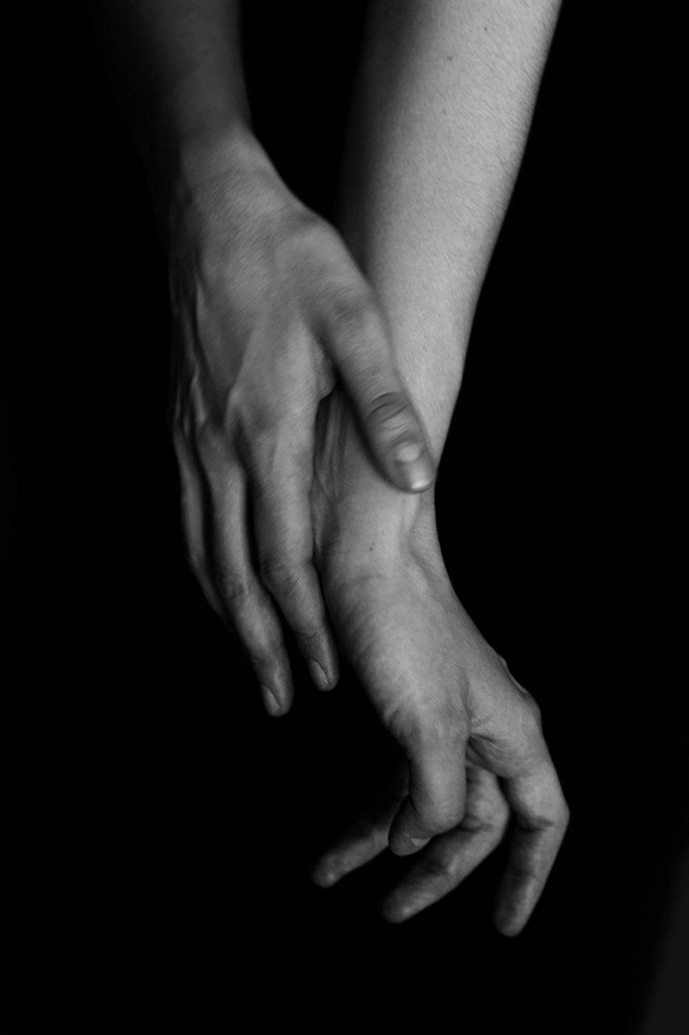 руки, чб, черно белая, чувство, движение, Дарья Комарова