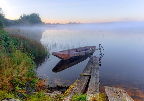 Старая лодка