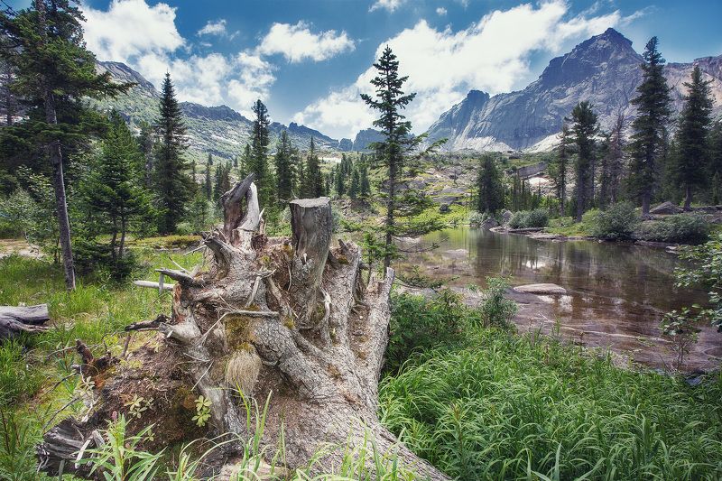 ергаки парк красноярский край красноярск озеро Лазурное фото превью