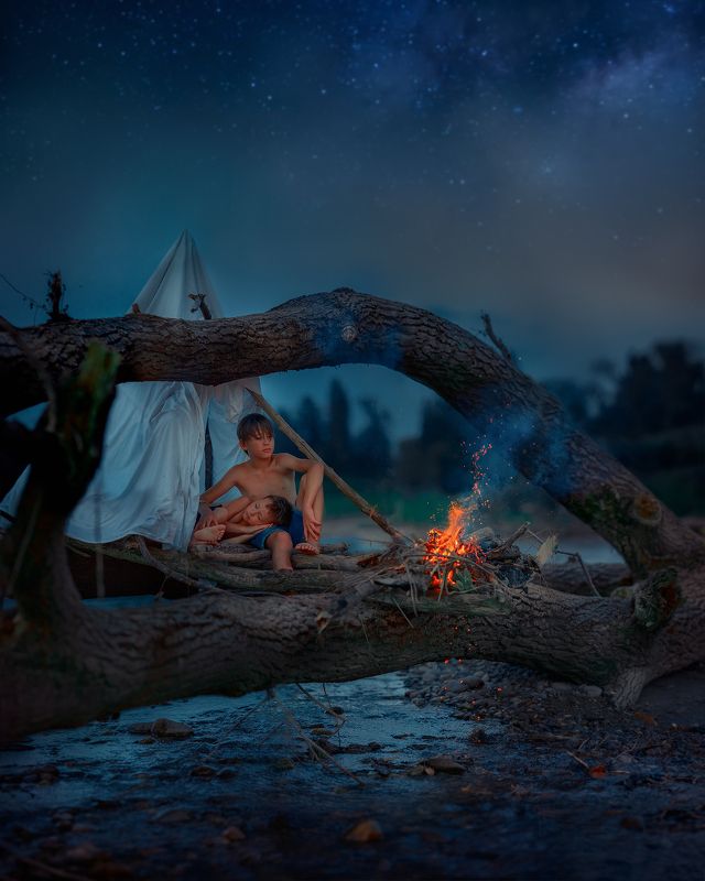 Лето на горной реке фото превью