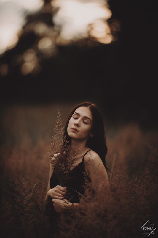 portaiture, female, model, evening, golden  hour,  портрет, женщины, вечер Golden hour  фото превью