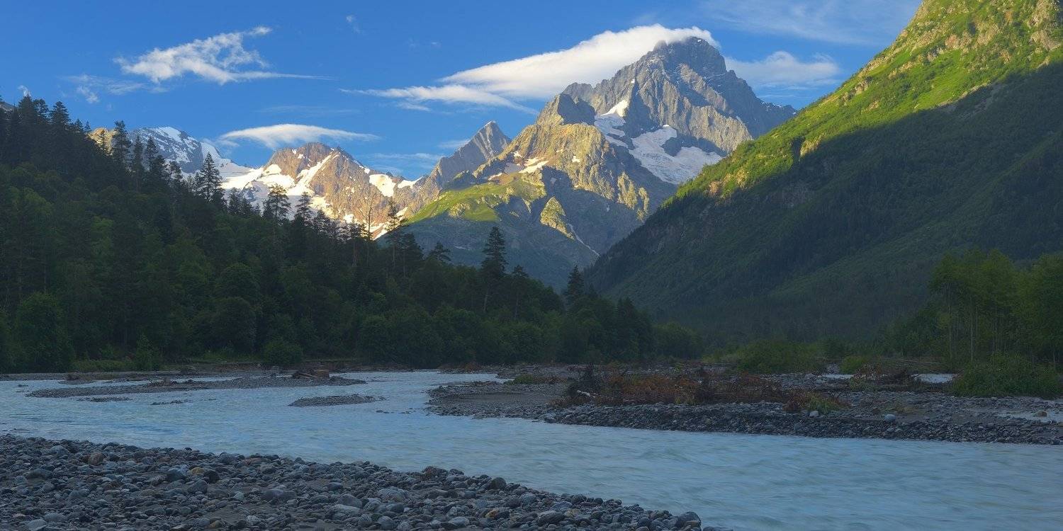 горы лето утро аксаут, Александр Жарников