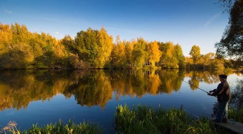 Золотая осень (река Усмань, Липецкая обл)