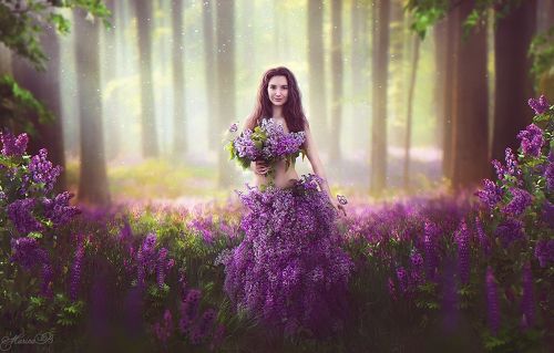 Fairy art / Flower nymph