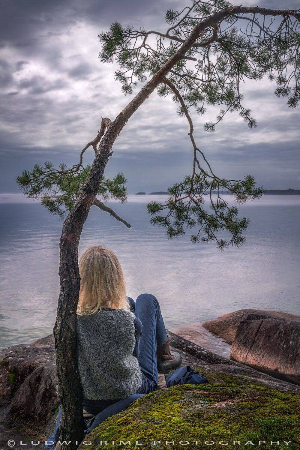 askersund, blue, clouds, fir, fir-tree, harge, hike, hiking, island, lake, moss, nature preserve, nature preserve harge uddar, oerebro laen, pine, pinewood, rock, shore, trail, trecking, tree, trekk, vaettern, walking trail, wander, wanderlust, waves, wom, Ludwig Riml