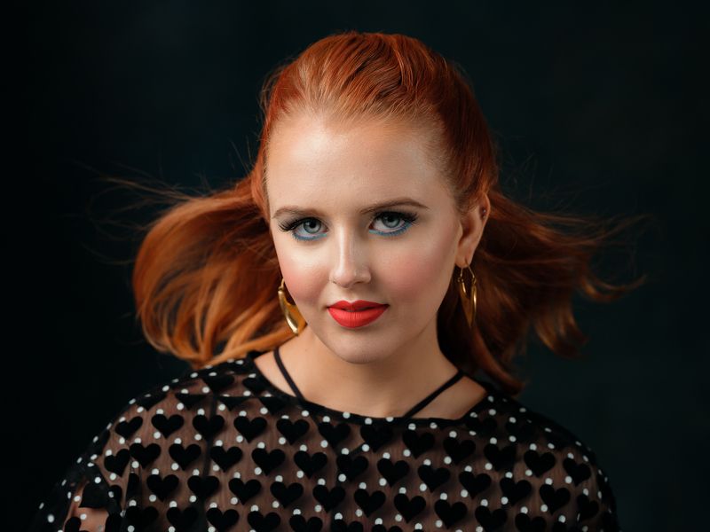 beauty, portrait, girl, young, female, redhead Sam фото превью