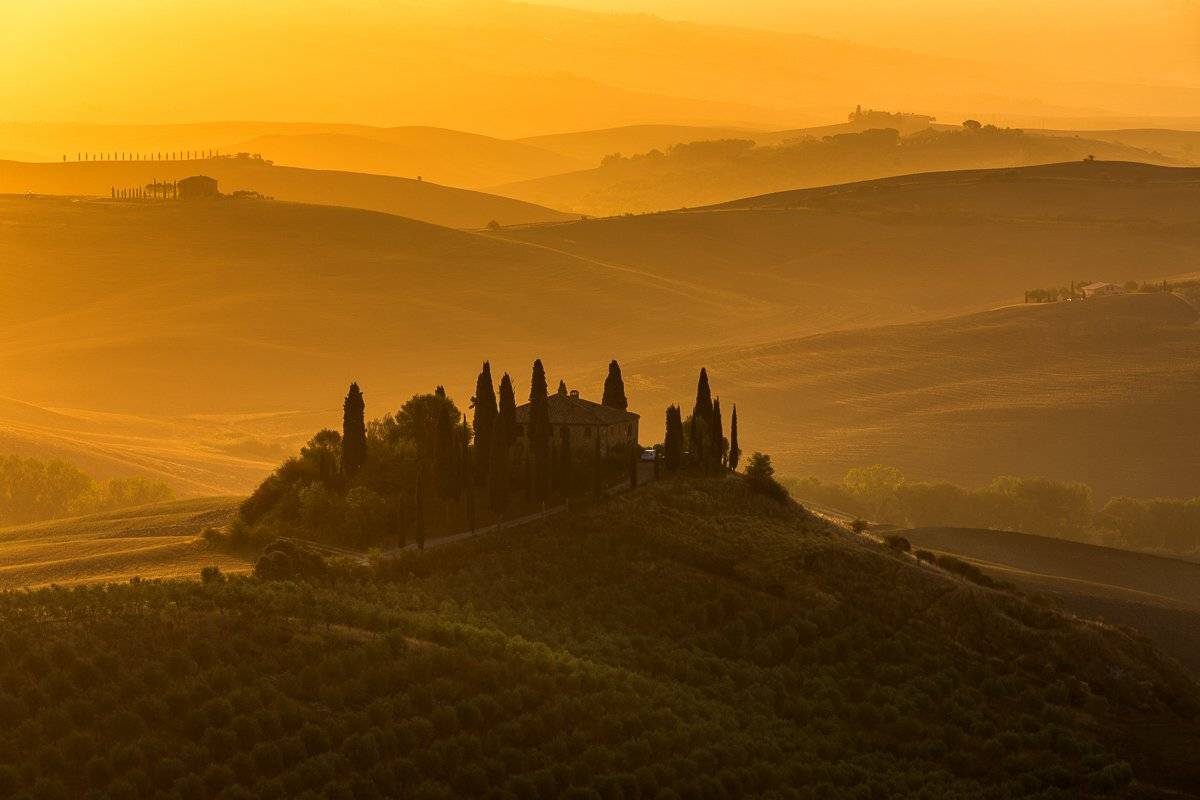 tuscany,italy,sunrise, Marek Biegalski