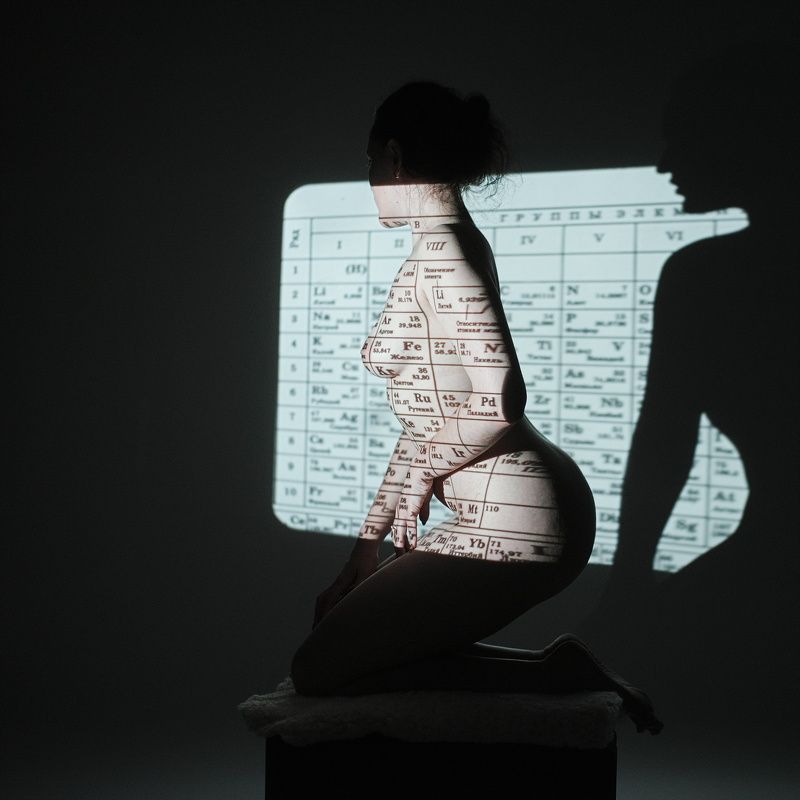 Ню, Химия, Кожа, Студия, Женщина Да потому, что на первом месте идет водород, а не это вот ваше все. фото превью