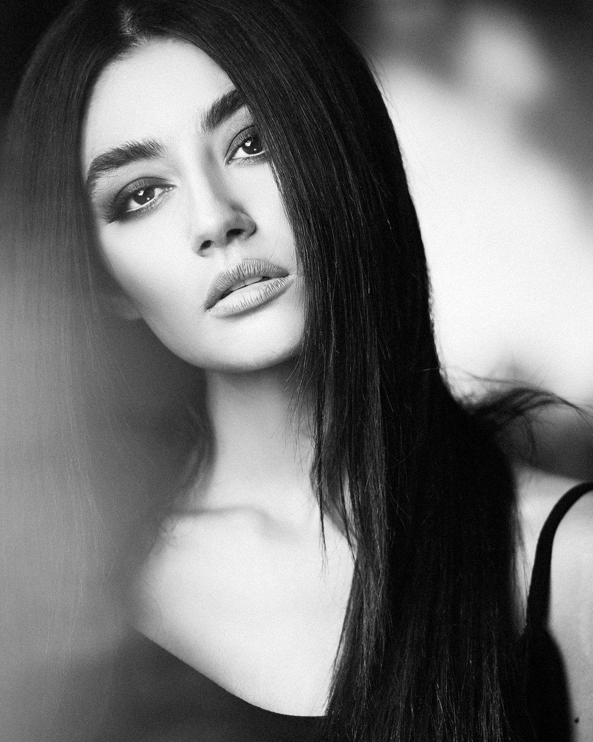 Portrait,art,bw, Amirhossein kazemi