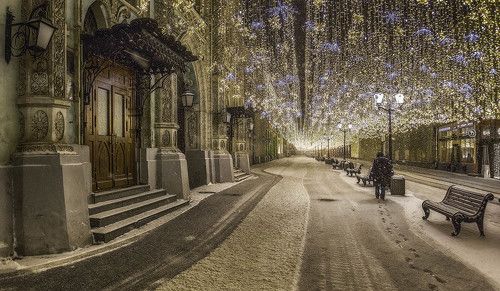 Москва предновогодняя