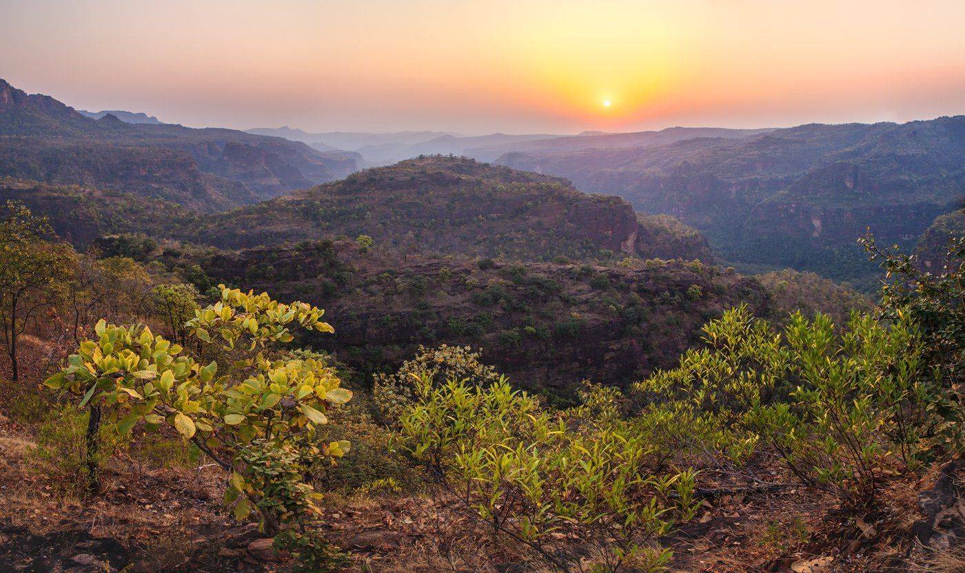 сатпура, индия, мадхья-прадешь, национальный парк, горы, Арсений Кашкаров