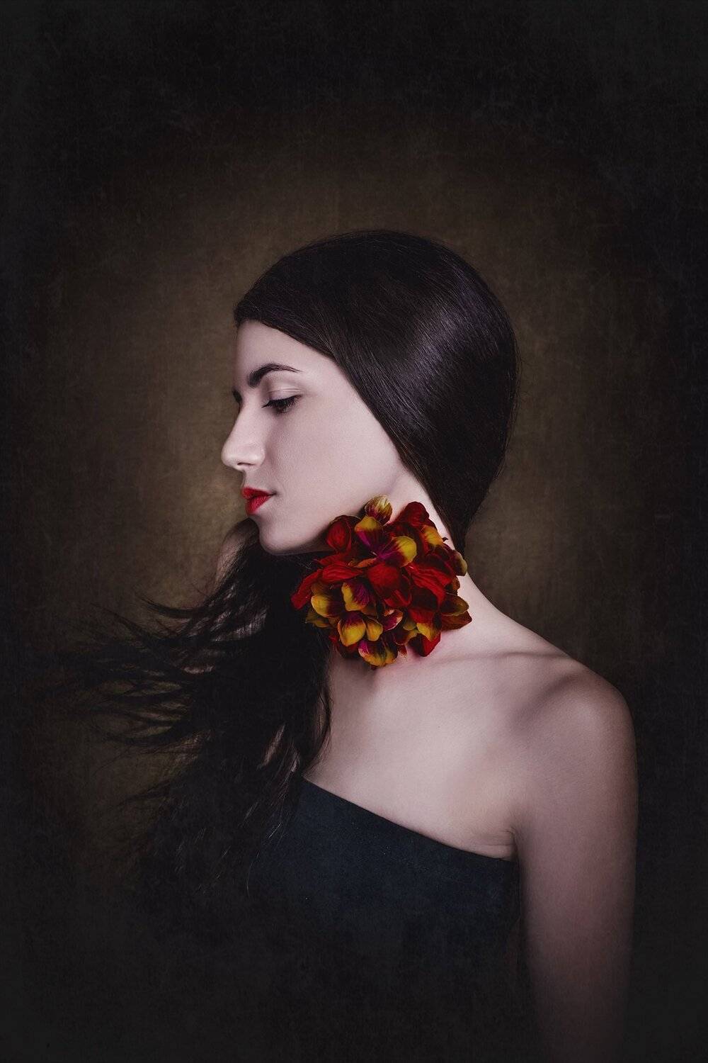 portrait fashion dark, Nina Janiak