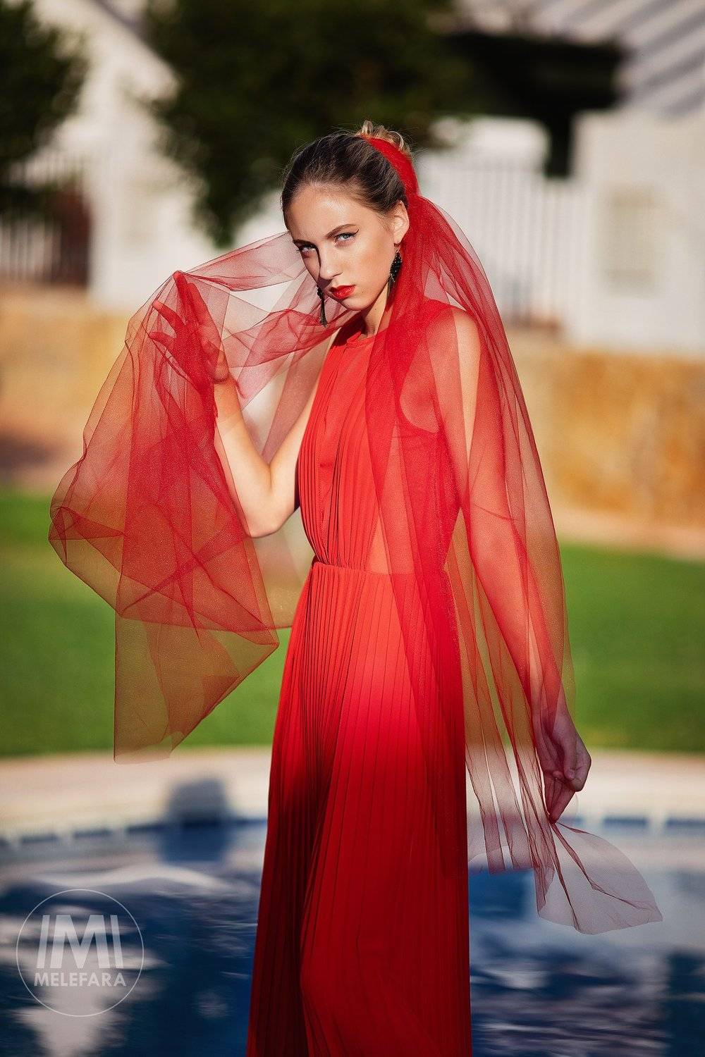 портрет, portrait, woman, beautiful, красивая , lady in red,жизнь ,лето, life, SERGEI MELEFARA