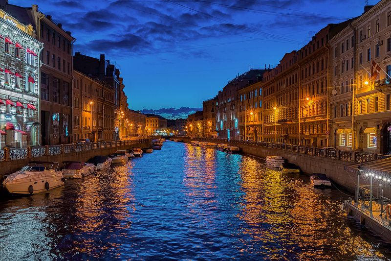 питер ночь прогулка urban город архитектура пейзаж городской пейзаж Почти Венеция. фото превью