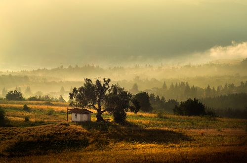 The Chapel and Sunset