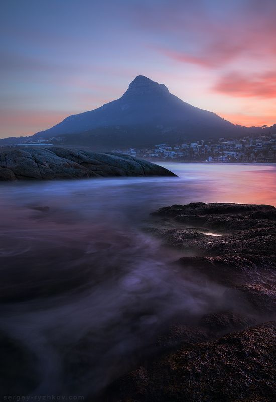 lion\'s head, cape town, south africa, mountain, landscape, atlantic ocean, кейптаун, южная африка, атлантический океан, Lion\'s Head фото превью