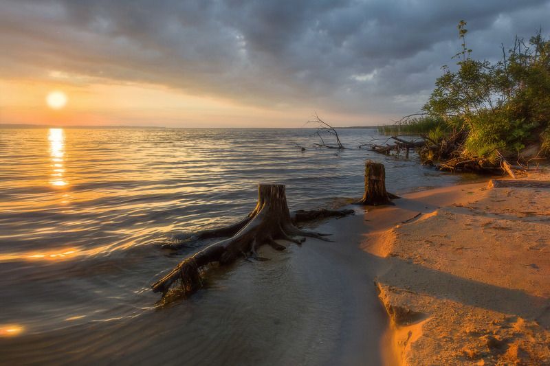 Закат фото превью