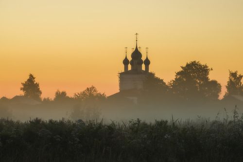 В утренней тиши...