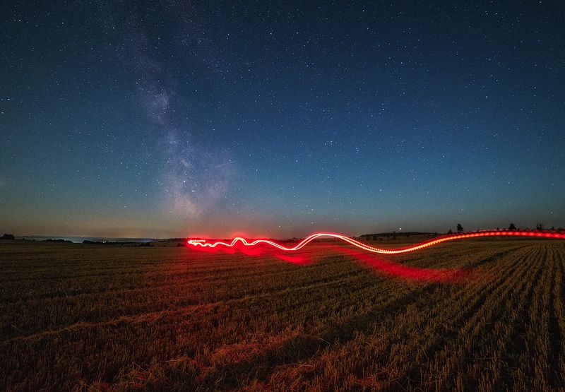 ночь, млечный путь, samyang Беги как можно дальше фото превью