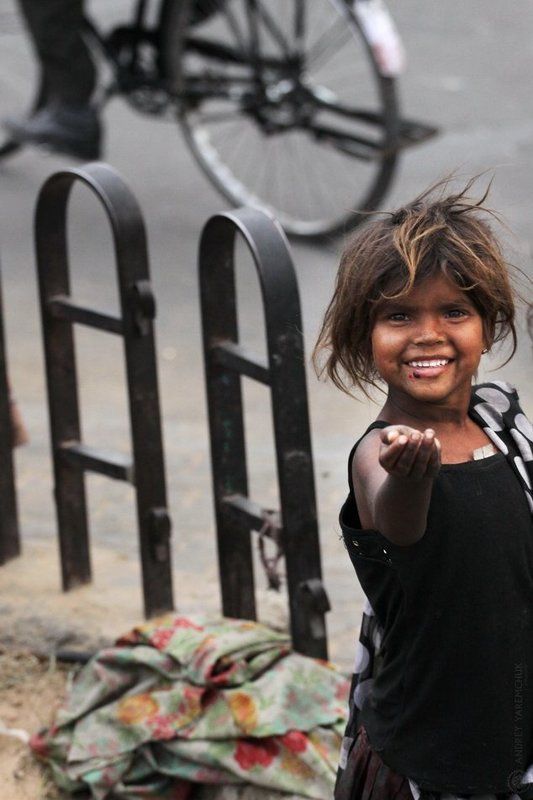 ребёнок, индия, улыбка, бедность, child, india  фото превью