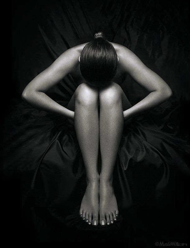 nude, nu, woman, girl, b&w, девушка, женщина, обнажённая, чб  фото превью