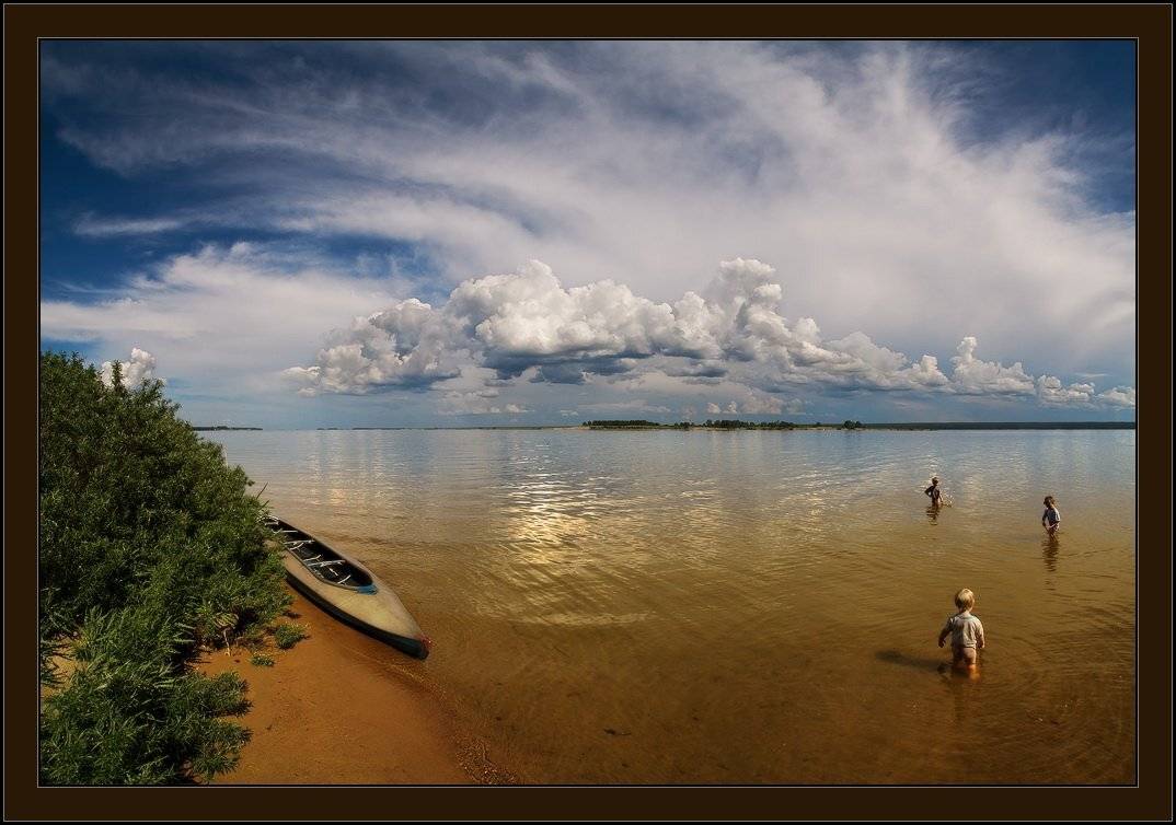 байдарка, море, лето, дети, Виталий из Н-ска
