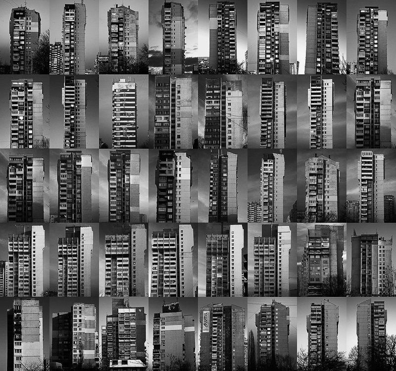 sofia, bulgaria, tower blocks, monoliths of our time, work in progress, apartments, living spaces  фото превью