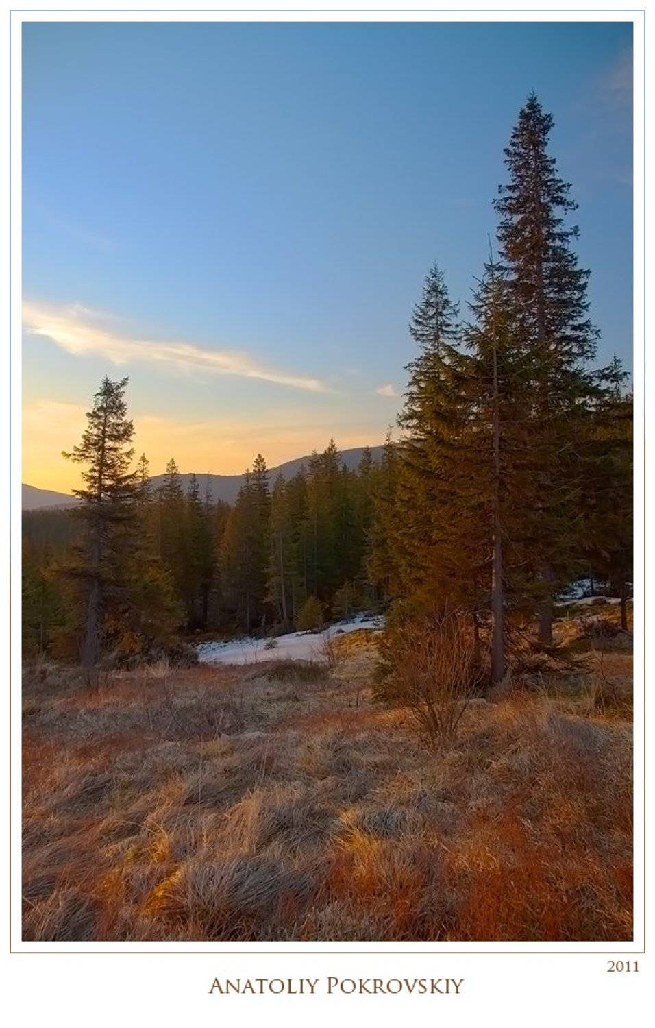 анатолий покровский, полонина погар, горганы, весна, горы, карпаты, Анатолий Покровский