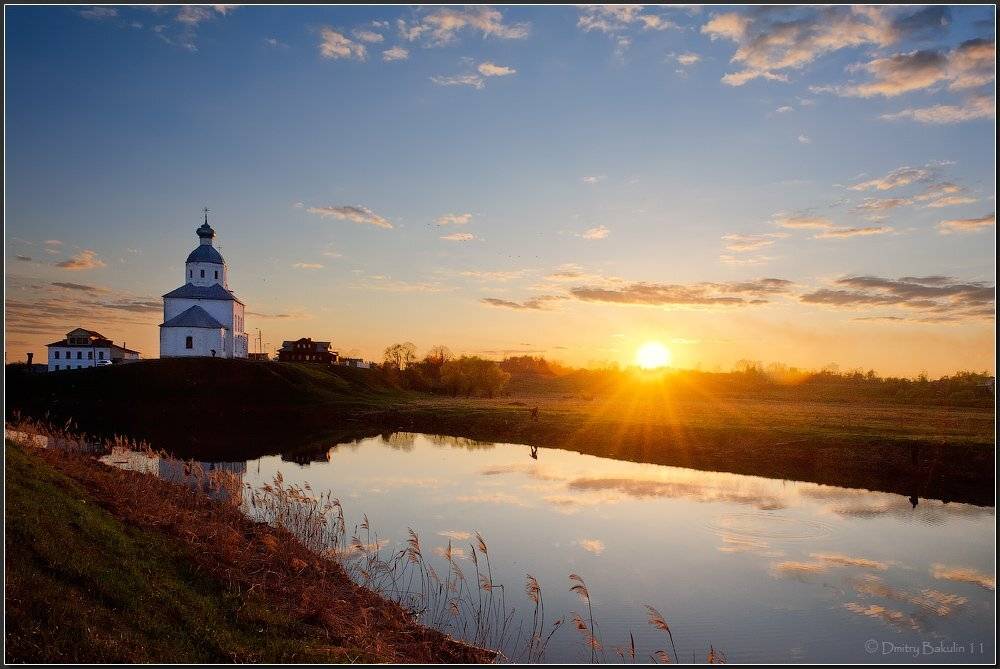 суздаль, пейзаж, Дмитрий Бакулин